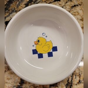 Fiesta Rubber Ducky Coupe Cereal Bowl